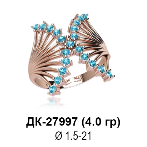 Кольцо ДК-27997 восковка Кольцо ДК-27997 восковка