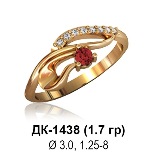 Кольцо ДК-1438 восковка