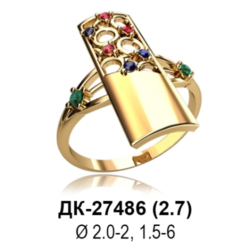Кольцо ДК-27486 восковка