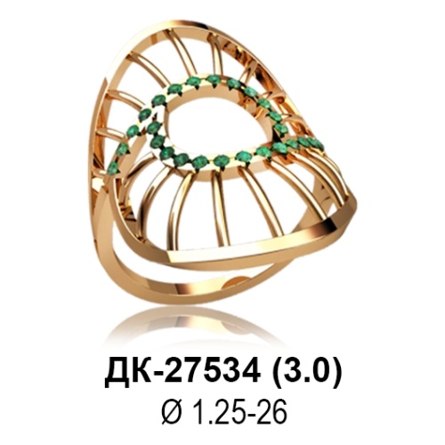 Кольцо ДК-27534 восковка