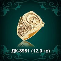 Мужской перстень "Мусульманский" ДК-8981 восковка