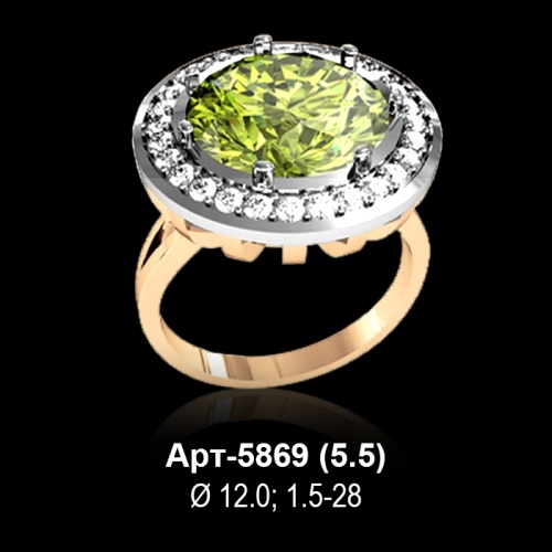 Кольцо Арт-5869 восковка Кольцо Арт-5869 восковка