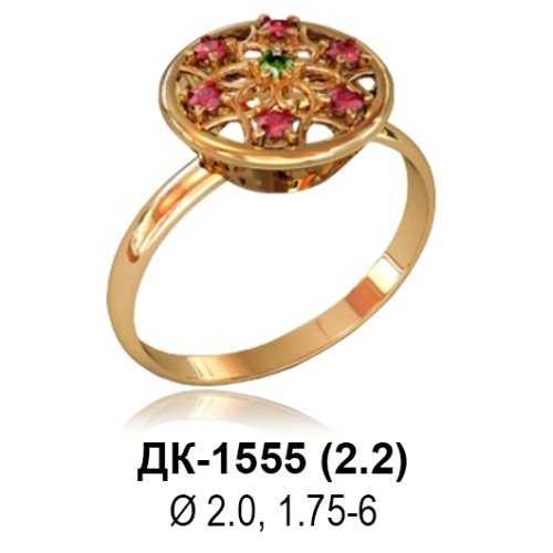 Кольцо ДК-1555 восковка