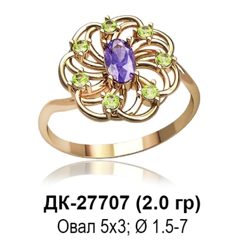 Кольцо ДК-27707 восковка Кольцо ДК-27707 восковка