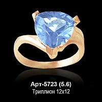Кольцо Арт-5723 восковка