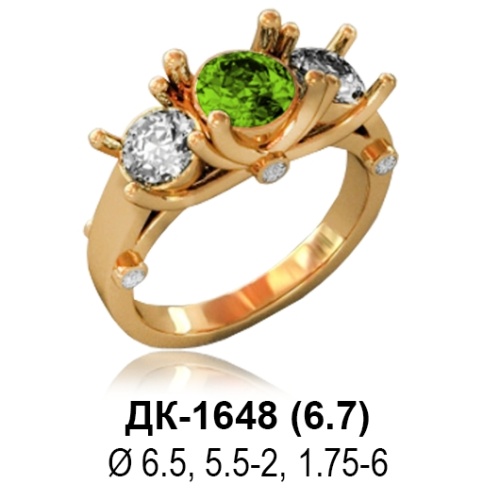 Кольцо ДК-1648 восковка