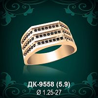 Мужской перстень ДК-9558 восковка