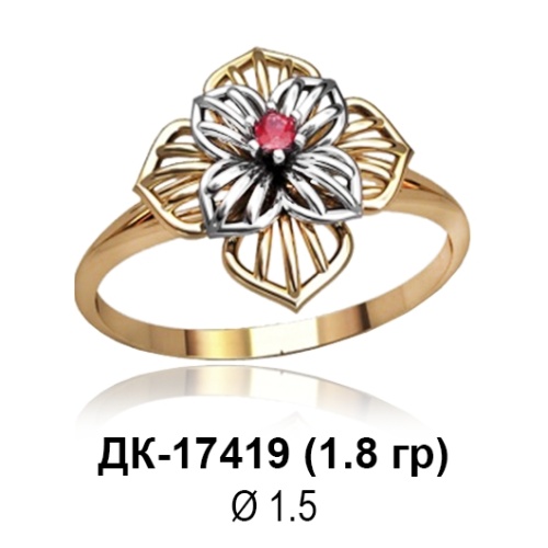 Кольцо ДК-17419 восковка