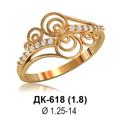 Кольцо ДК-618 восковка