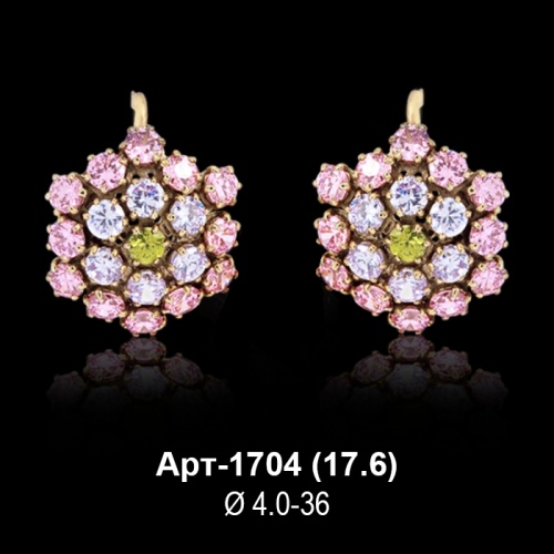 Серьги Арт-1704 восковка