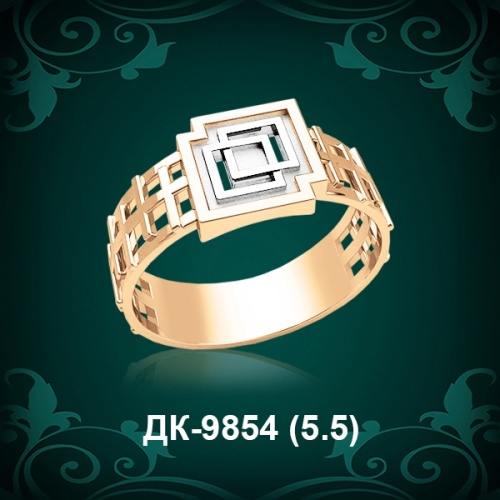 Мужской перстень ДК-9854 восковка