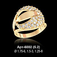 Кольцо Арт-6002 восковка