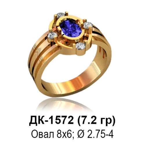 Кольцо ДК-1572 восковка Кольцо ДК-1572 восковка