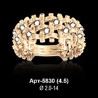 Кольцо Арт-5830 восковка