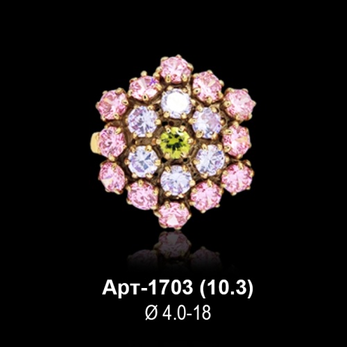 Кольцо Арт-1703 восковка