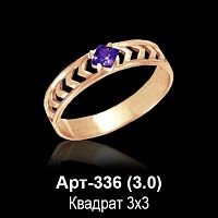 Кольцо Арт-336 восковка