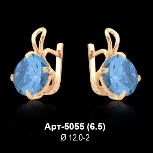 Серьги Арт-5055 восковка