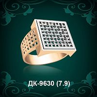 Мужской перстень ДК-9630 восковка