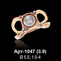 Кольцо Арт-1047 восковка