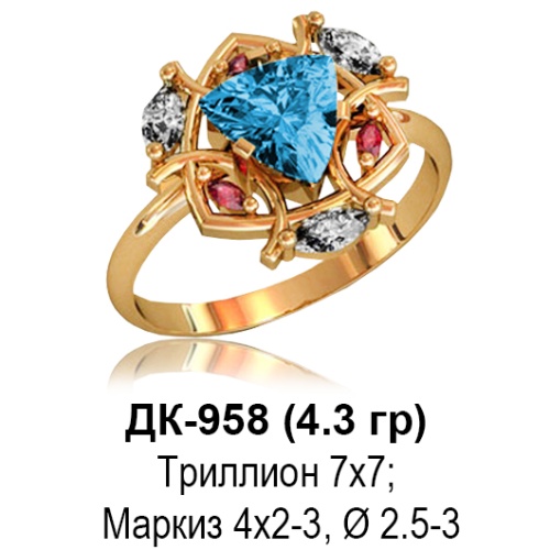 Кольцо ДК-958 восковка