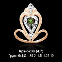 Кольцо Арт-5288 восковка