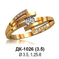Кольцо ДК-1026 восковка