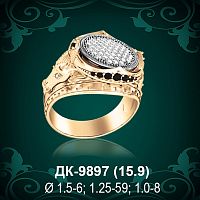 Мужской перстень ДК-9897 восковка
