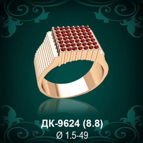 Мужской перстень ДК-9624 восковка Мужской перстень ДК-9624 восковка