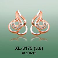 Серьги XL-3175 опока
