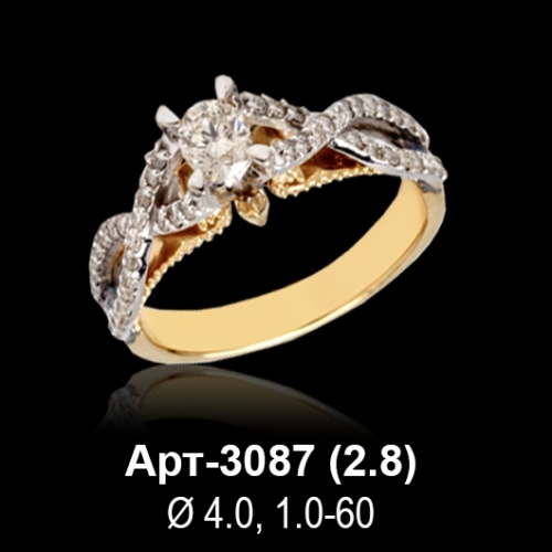 Кольцо Арт-3087 восковка Кольцо Арт-3087 восковка