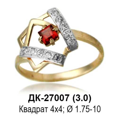 Кольцо ДК-27007 восковка