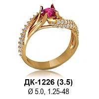 Кольцо ДК-1226 восковка