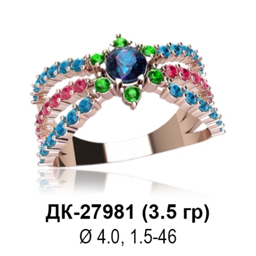 Кольцо ДК-27981 восковка