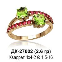 Кольцо ДК-27802 восковка