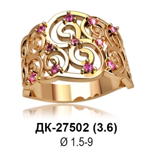 Кольцо ДК-27502 восковка