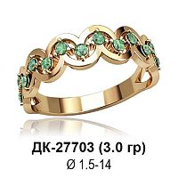 Кольцо ДК-27703 восковка
