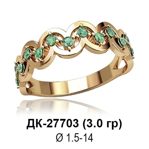 Кольцо ДК-27703 восковка