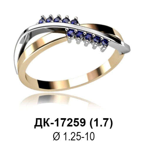 Кольцо ДК-17259 восковка