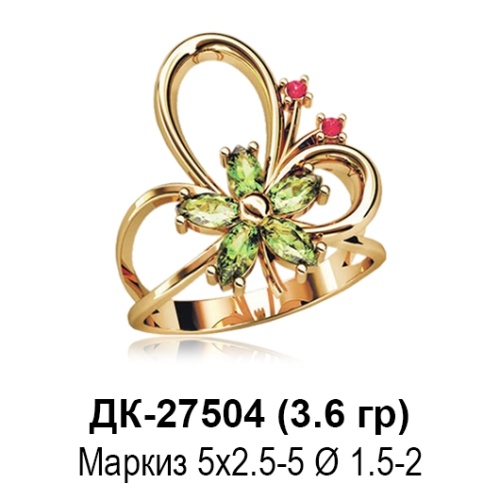 Кольцо ДК-27504 восковка