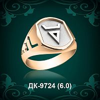 Мужской перстень "Велес" ДК-9724 восковка