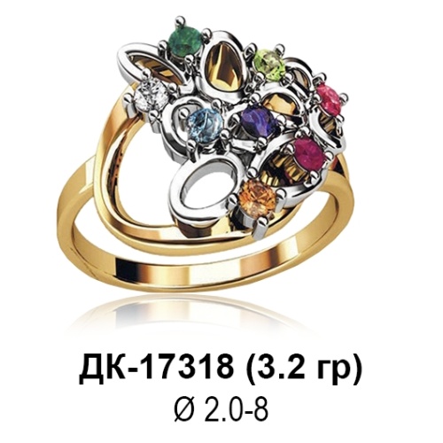 Кольцо ДК-17318 восковка