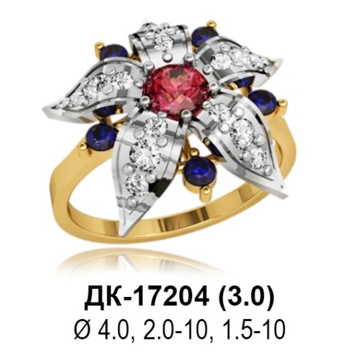 Кольцо ДК-17204 восковка