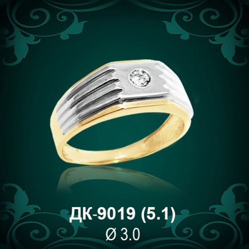 Мужской перстень ДК-9019 восковка
