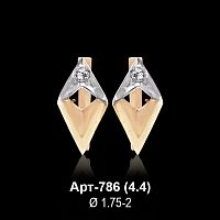 Серьги Арт-786 восковка