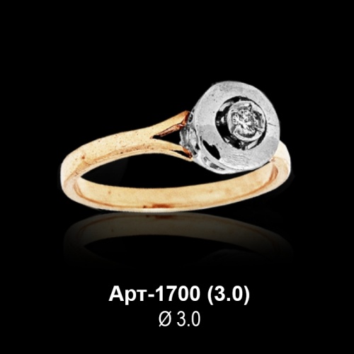 Кольцо Арт-1700 восковка