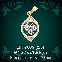 Знак Зодиака ДП-7005 (Близнецы) восковка