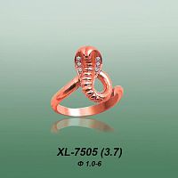 Кольцо "Змея" XL-7505 опока