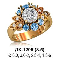 Кольцо ДК-1205 восковка