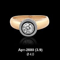 Кольцо Арт-2880 восковка