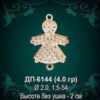 Подвеска "Девочка" ДП-6144 восковка